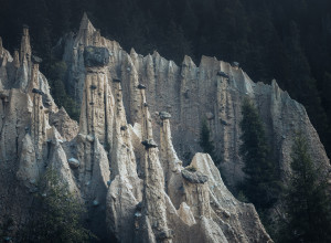 Kamenné pyramidy, Dolomity