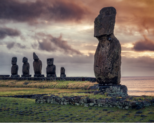 Sochy Moai, Velikonoční ostrov